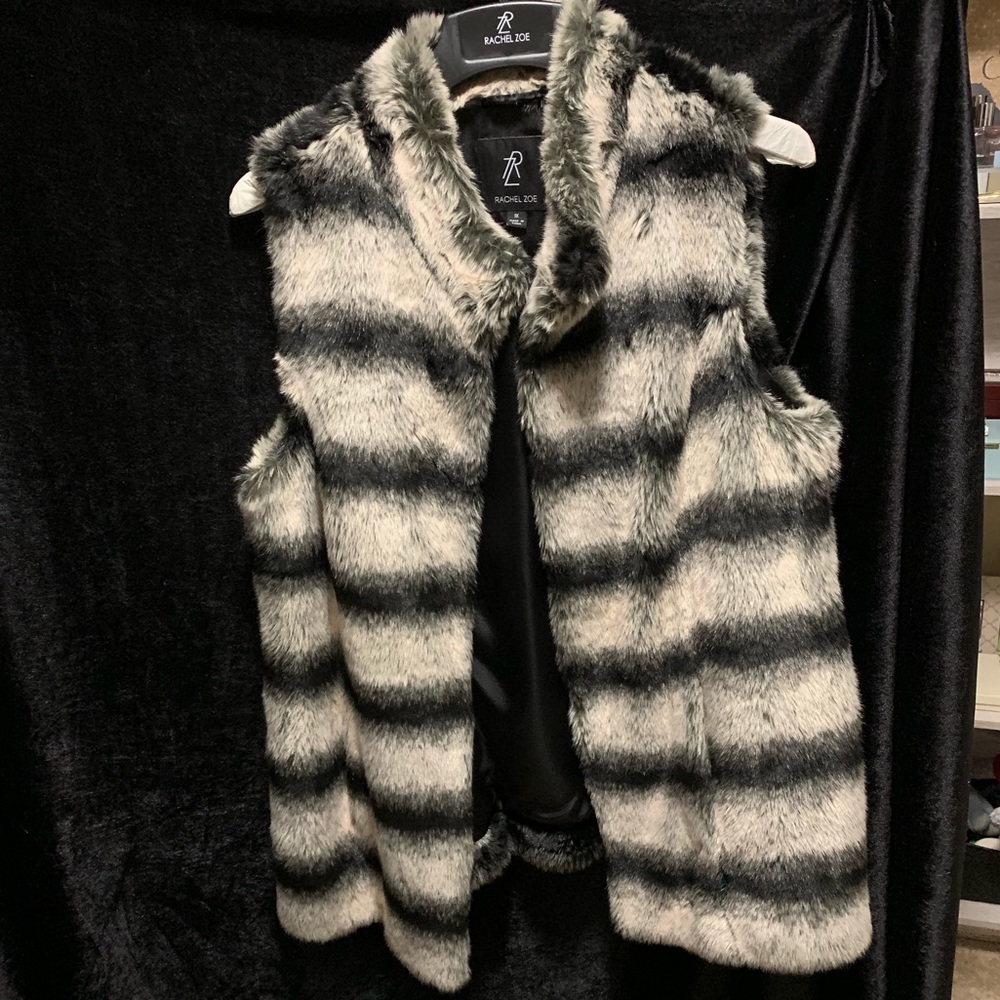 SOLD - SUPER SOFT Rachel Zoe Faux Fur Vest